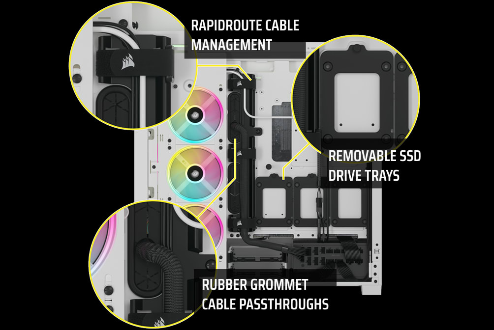 CORSAIR CASE BUILDER FEATURES