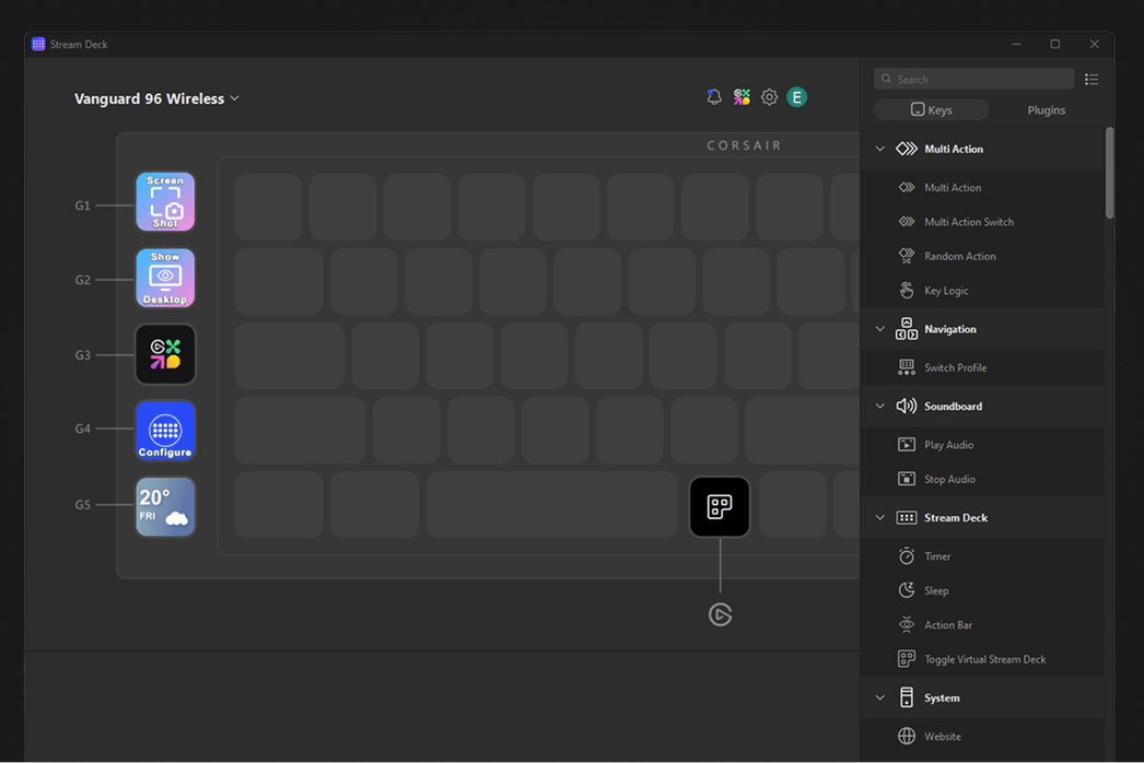 STREAM DECK INTEGRATION