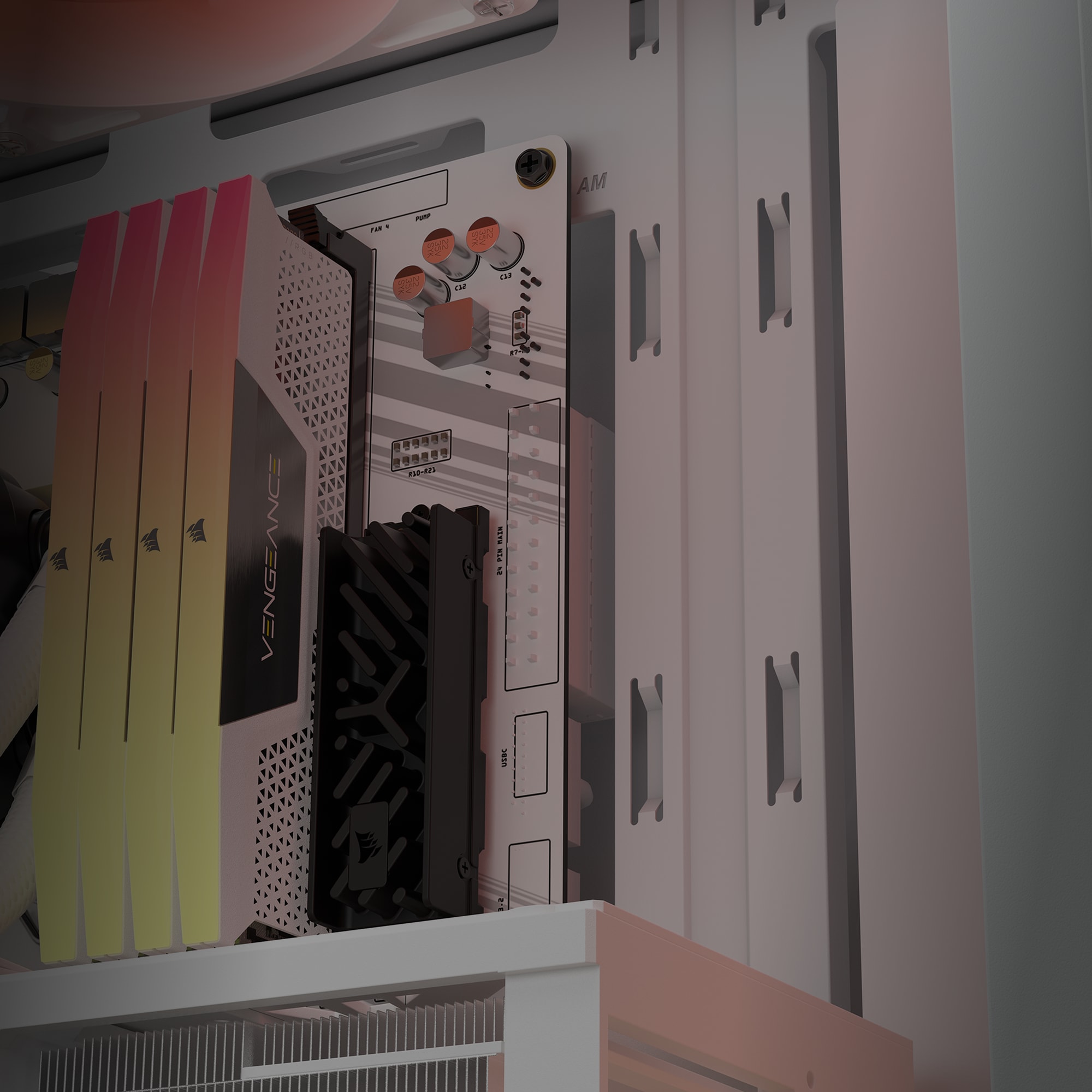 3200D RS ARGB | White | DESIGNED FOR SUPER-CLEAN BUILDS