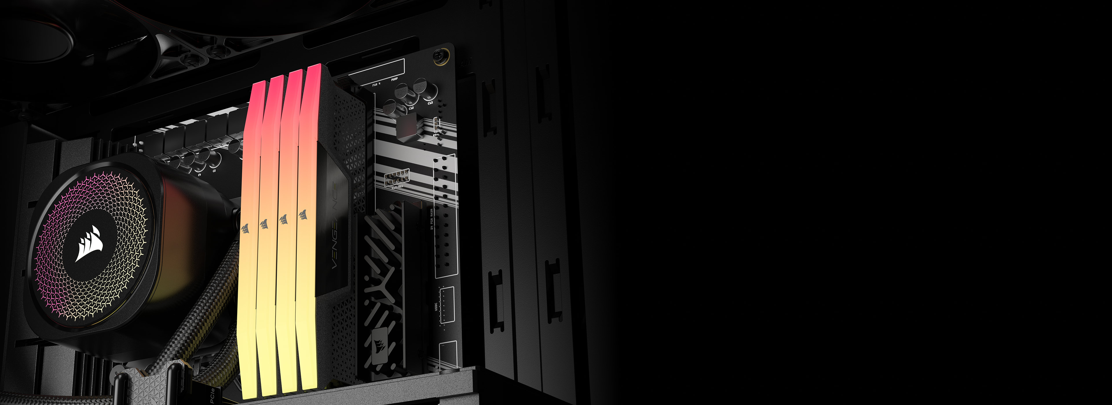 3200D RS | Black | DESIGNED FOR SUPER-CLEAN BUILDS