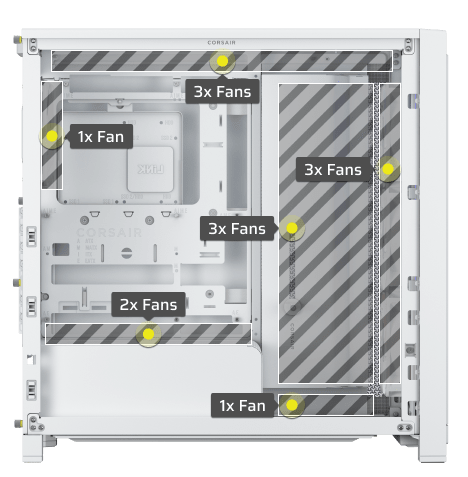Corsair FRAME 4000X RS Mid-Tower PC Case