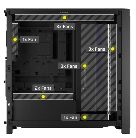 Corsair FRAME 4000X RS Mid-Tower PC Case