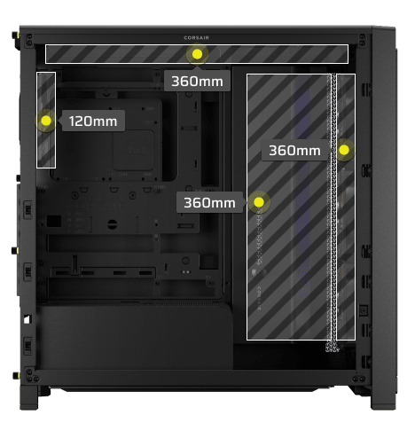 Corsair FRAME 4000X RS Mid-Tower PC Case