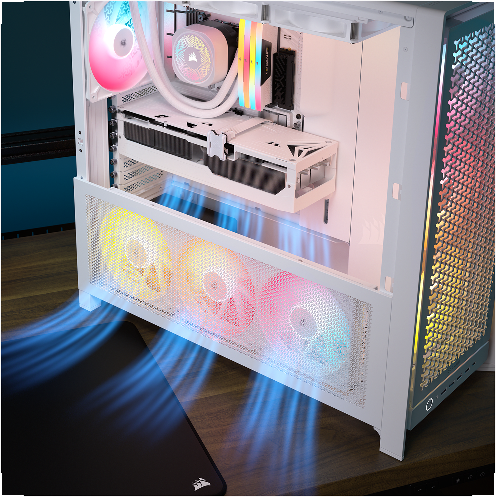 FRAME 5000 Series Cold Air Intake Kit - White