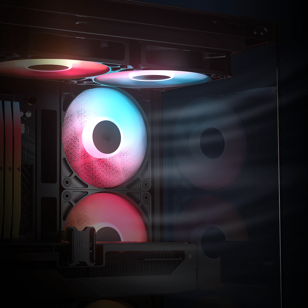 2800X RS-R ARGB | Black | RS-R Fans | Media