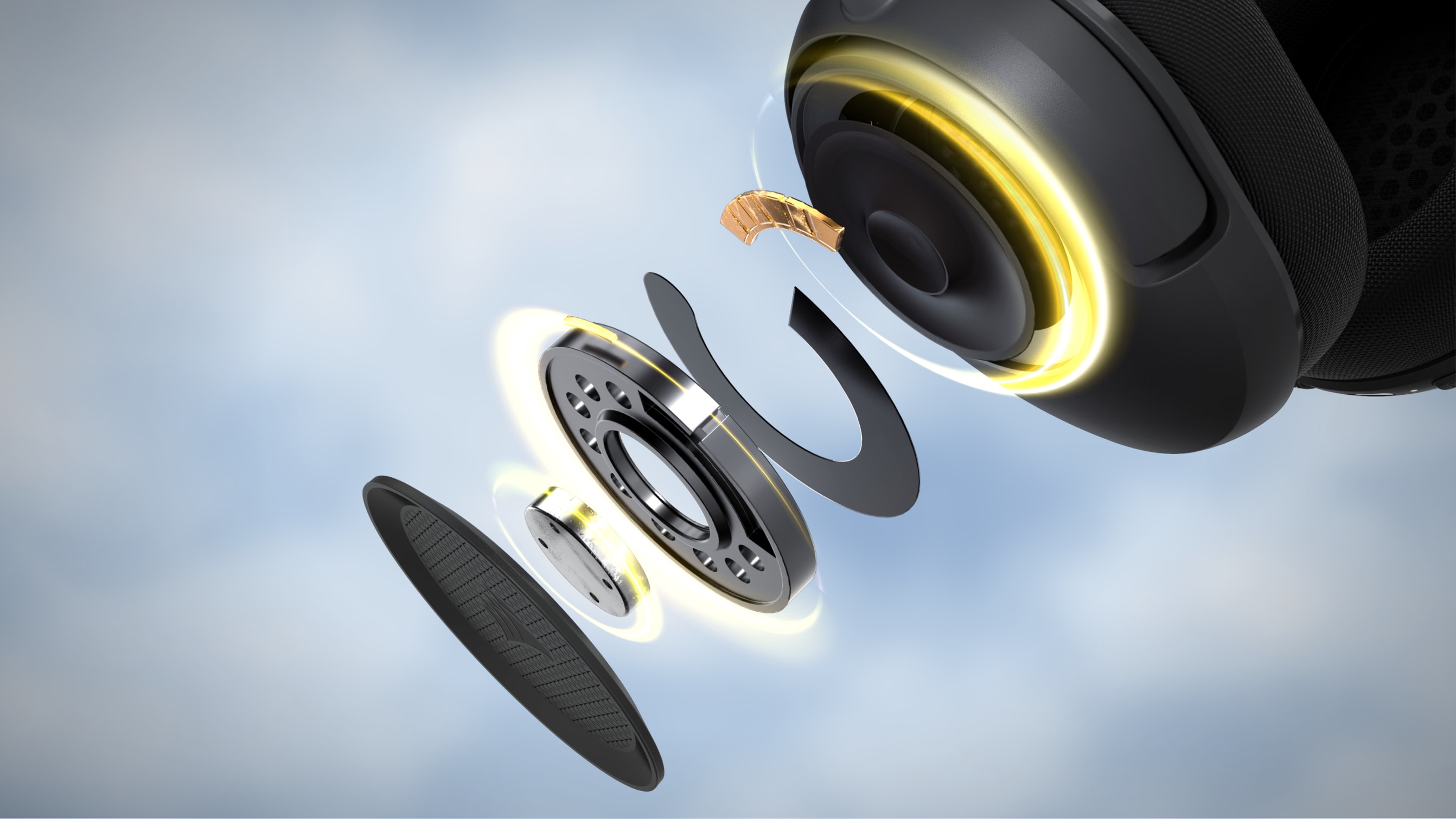 Media | 50mm DRIVERS | HORIZONTAL TABS | HS35 v3 WIRELESS