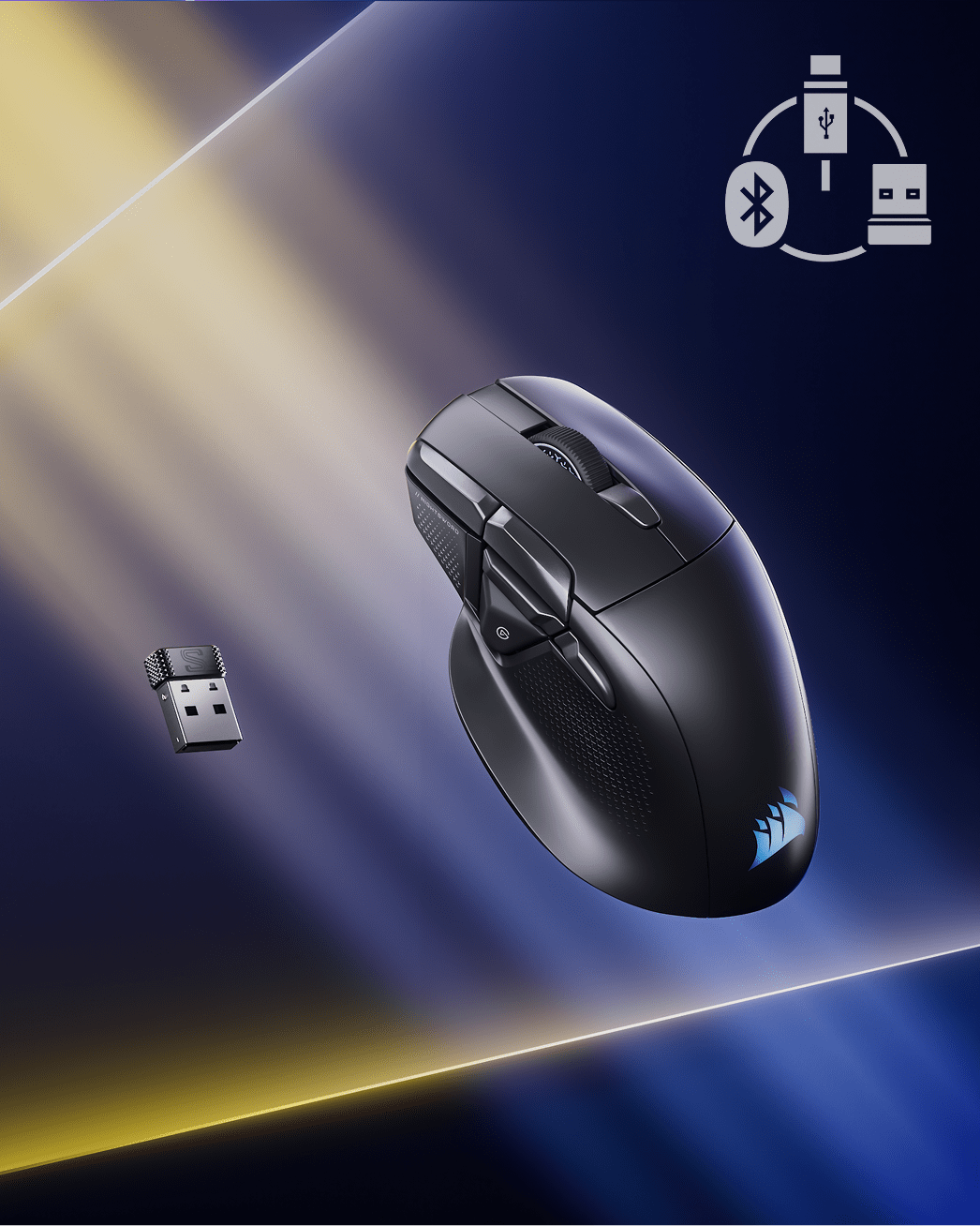 VERSATILE TRI-MODE CONNECTIVITY