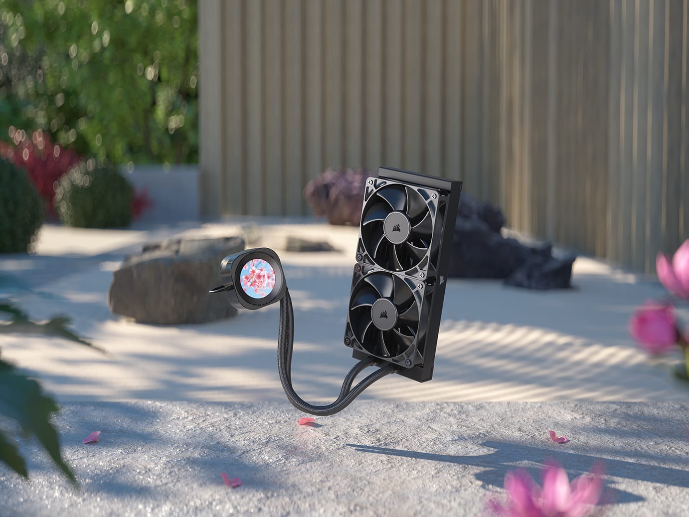 Nautilus 240 RS LCD Liquid CPU Cooler