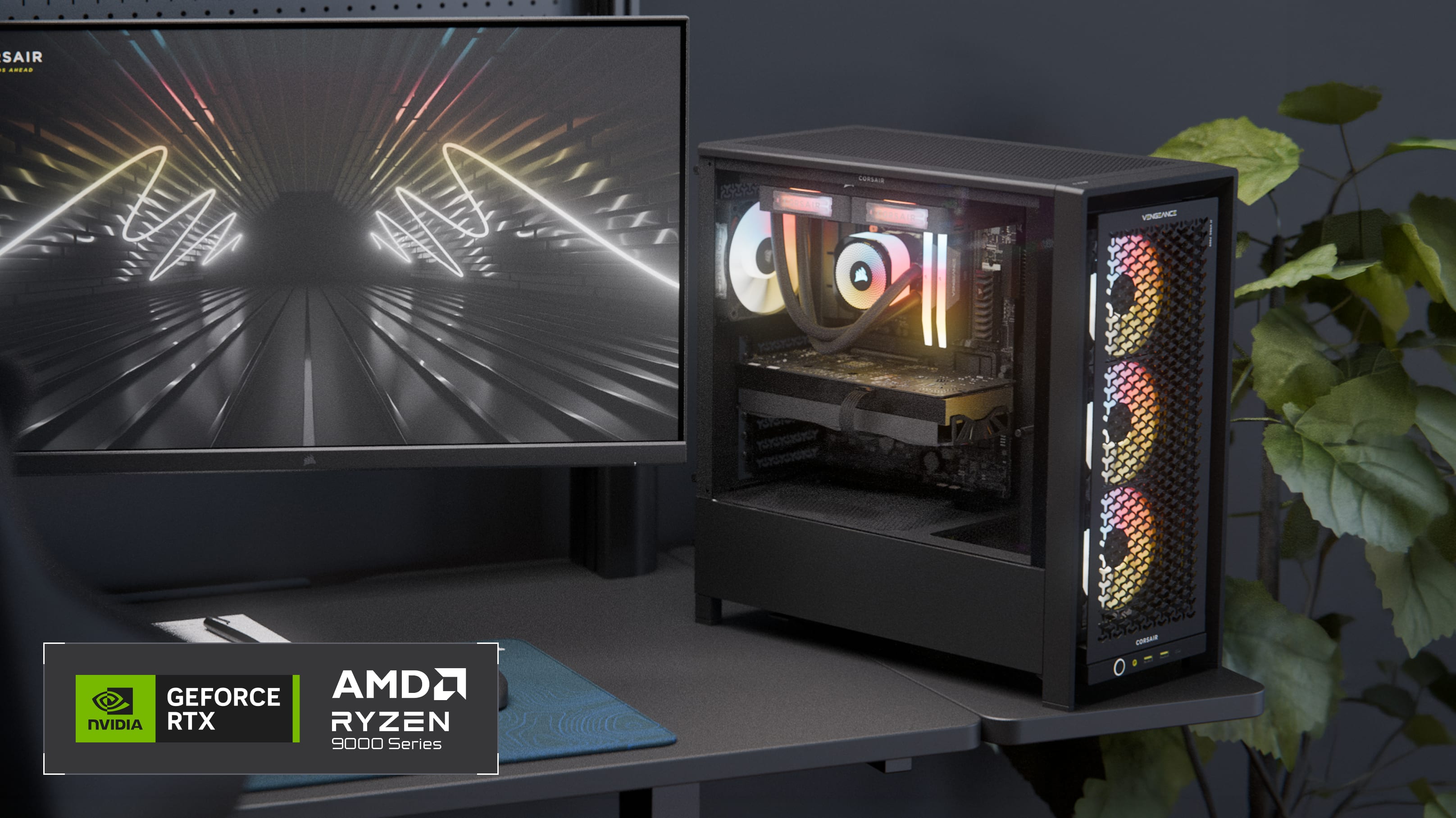 NO BOTTLENECKS, MORE WINS. | a7500 AIR | 4000D | AMD RYZEN 9000 | Black