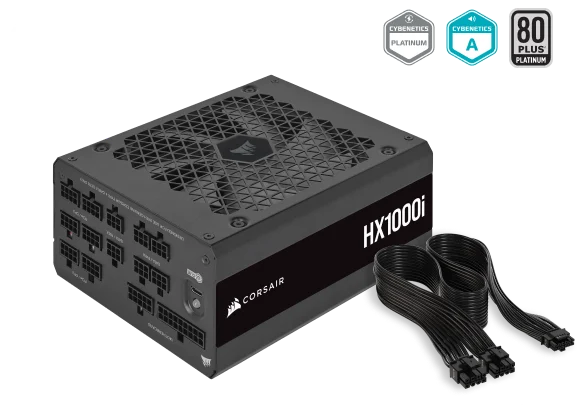 HX1000i Fully Modular Ultra-Low Noise Platinum ATX 1000 Watt PC 