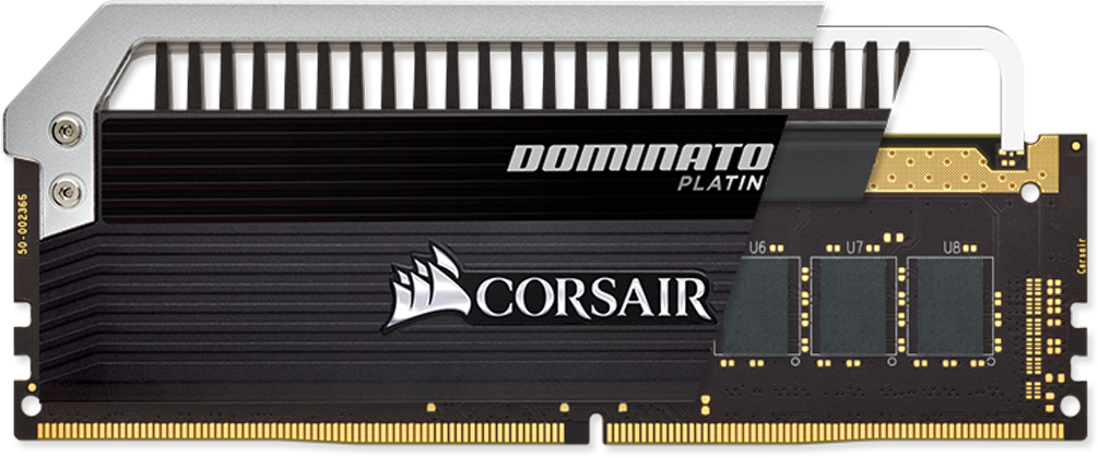 DOMINATOR® PLATINUM 64GB (4 x 16GB) DDR4 DRAM 3000MHz C15 Memory Kit