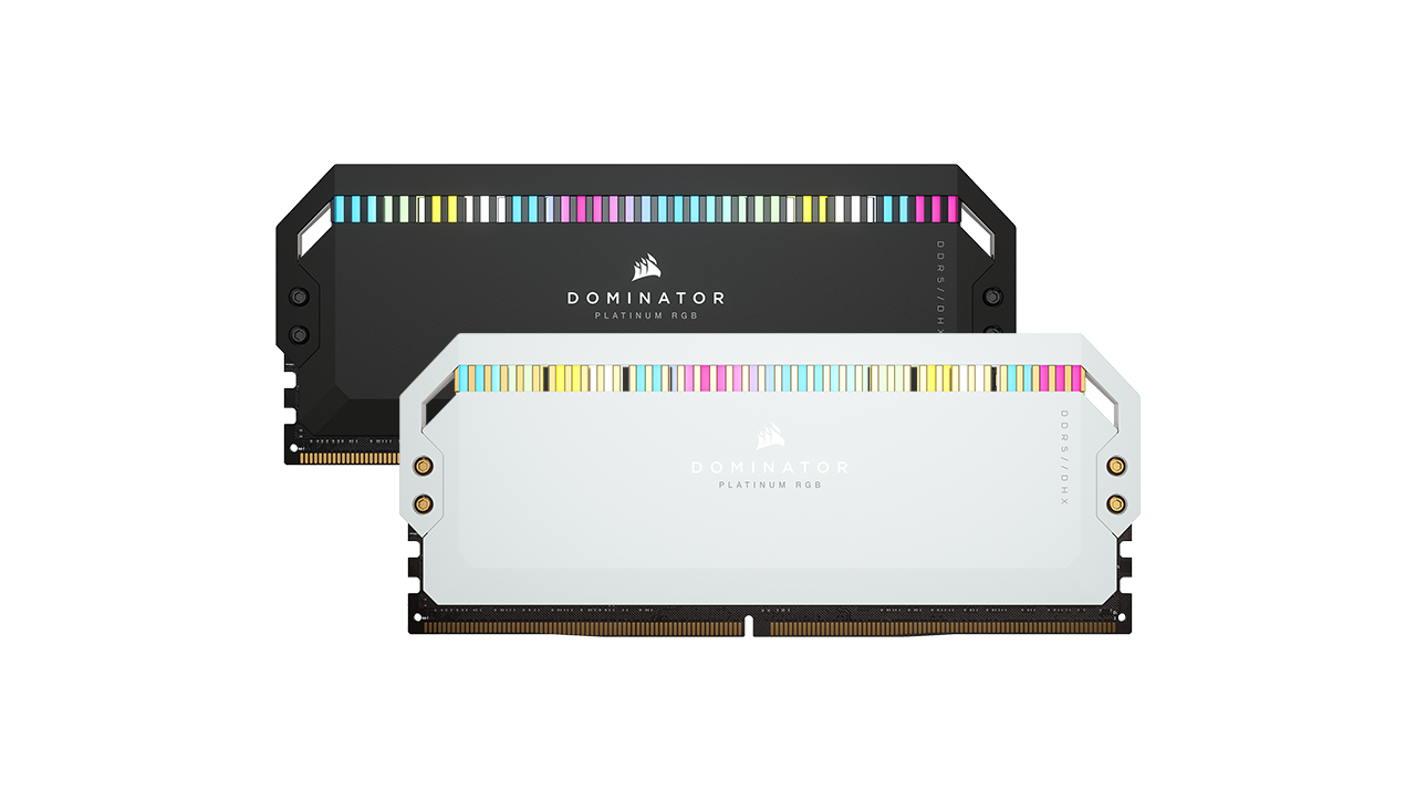 DOMINATOR® PLATINUM RGB 32GB (2x16GB) DDR5 DRAM 6400MHz C32 Memory