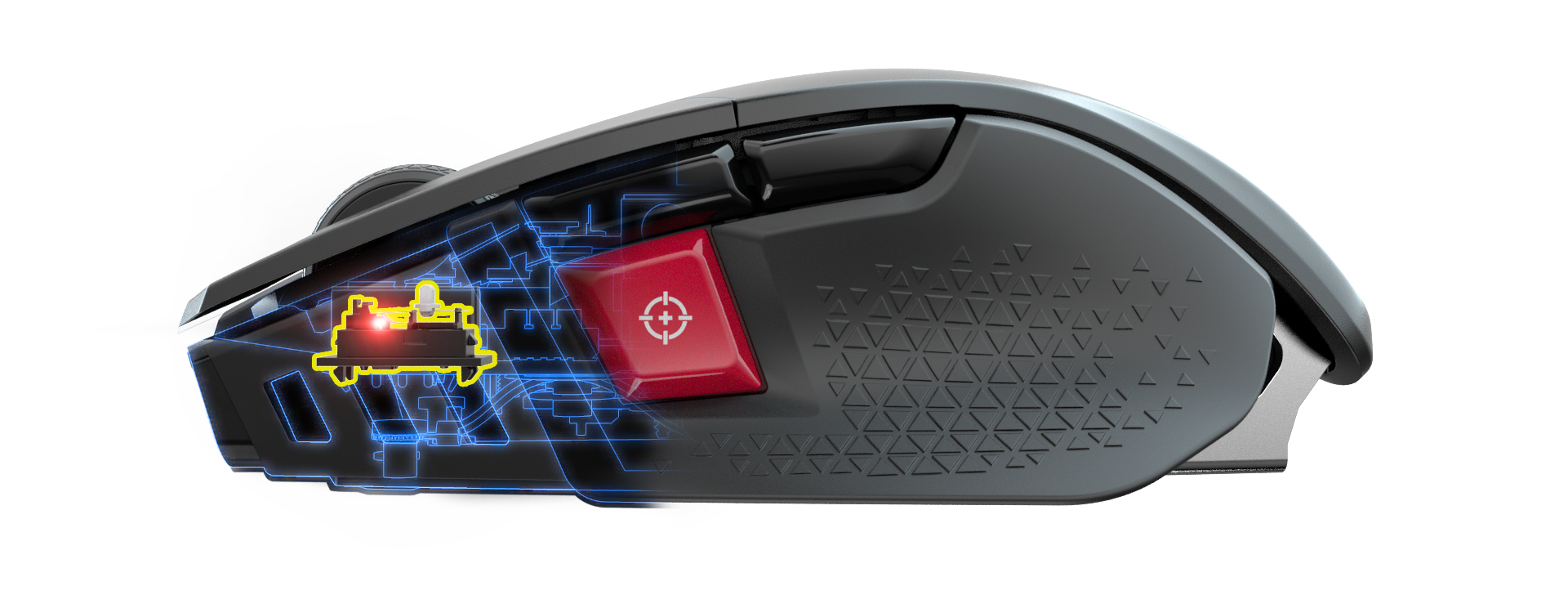 M65 RGB ULTRA WIRELESS Tunable FPS Gaming Mouse — White (AP)