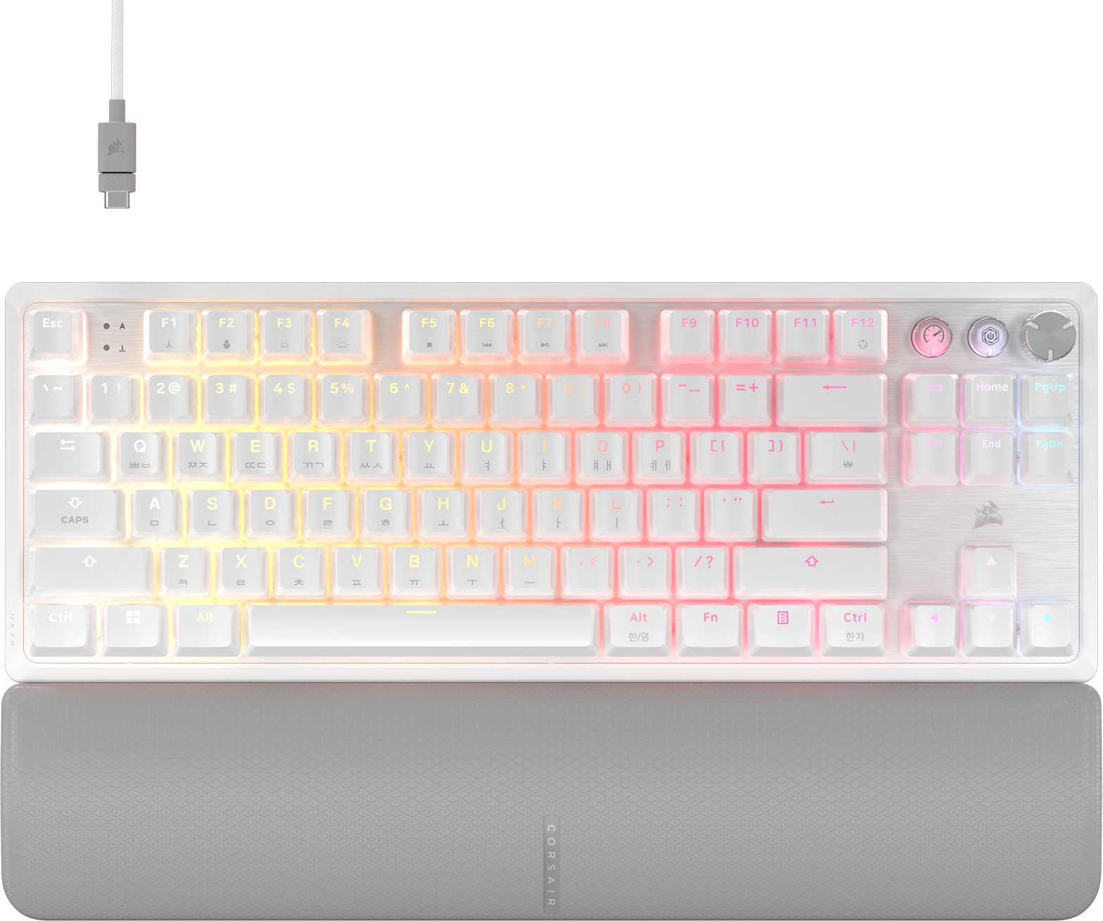 【人気沸騰】 ラピッドトリガー付き K70 PRO TKL 高性能ホール効果プログラム キーボード