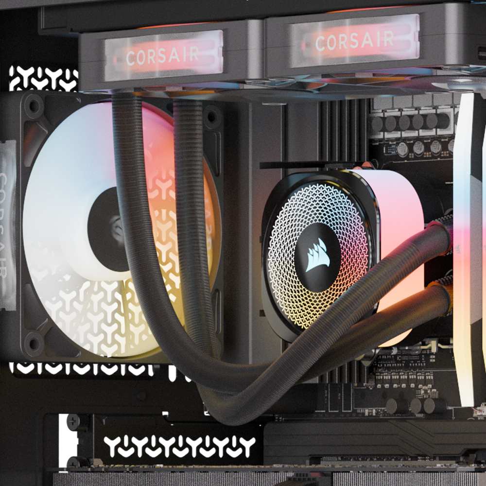 VENGEANCE a7500 AIR Gaming PC: AMD Ryzen 9 9950X3D, GeForce RTX