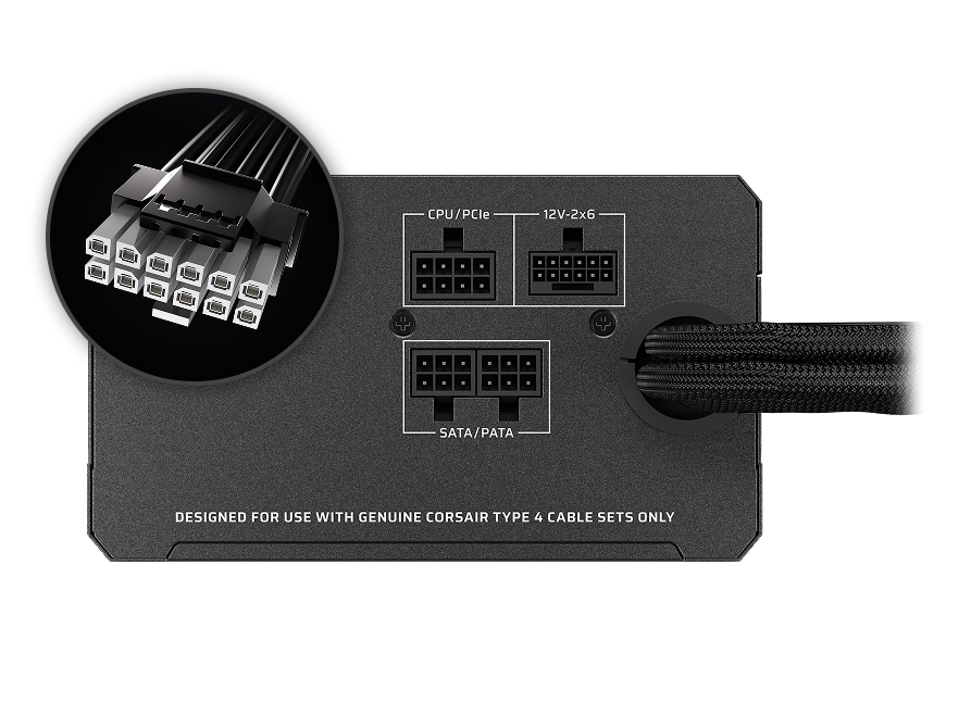 CX-M Series CX650M ATX 3.1 Cybenetics Bronze Semi-Modular PSU