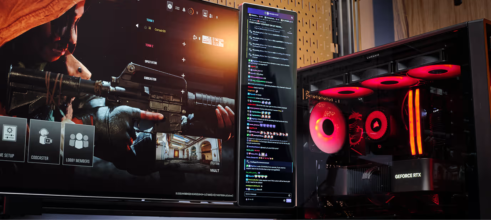 example screenshot showcasing streaming apps