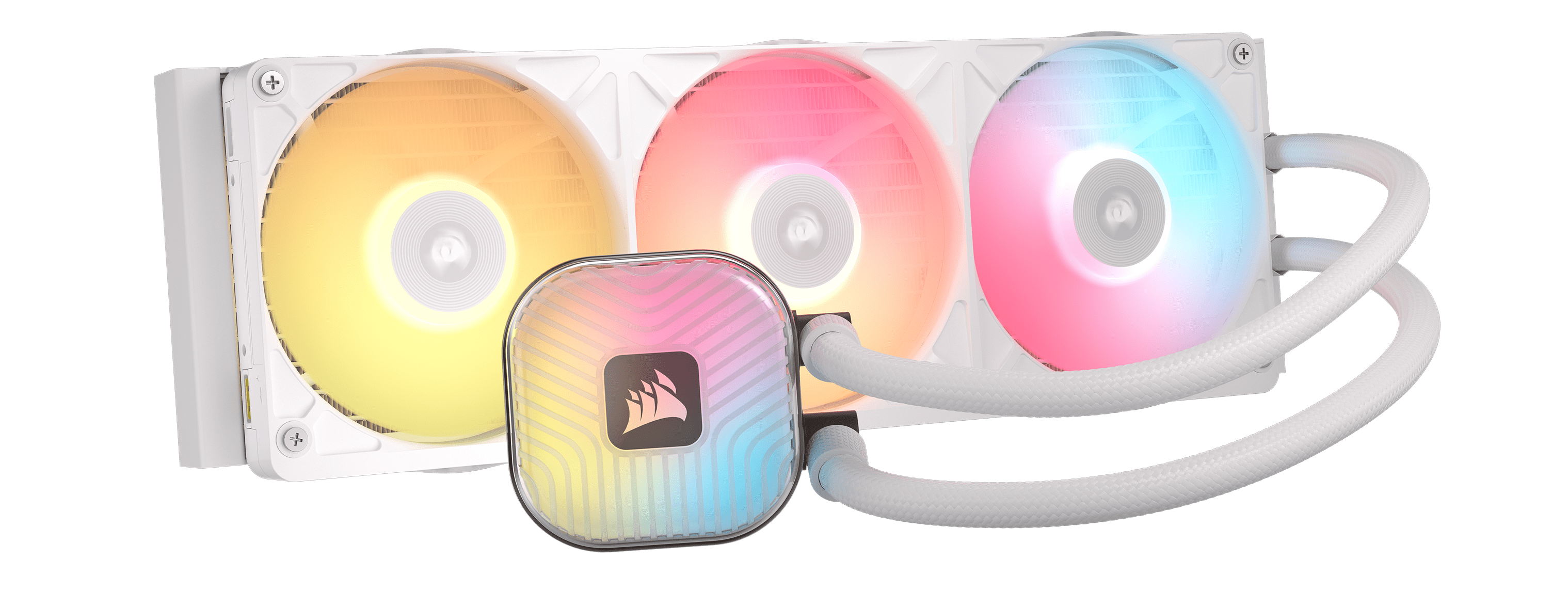 iCUE LINK TITAN II 360 RX RGB AIO Liquid CPU Cooler - White