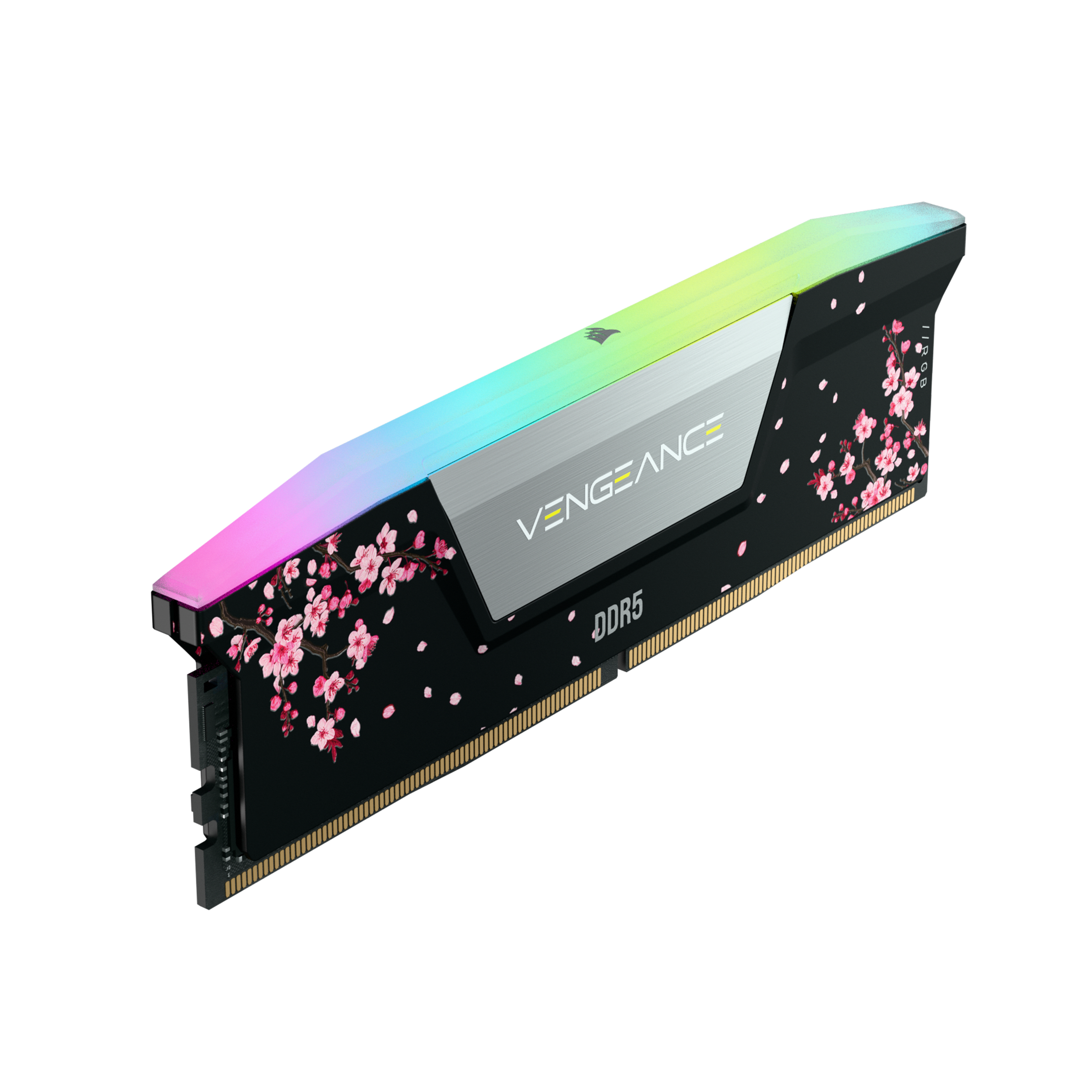 VENGEANCE® RGB 32GB (2 x 16GB) DDR5 DRAM Up To 6000MT/s CL38 Intel
