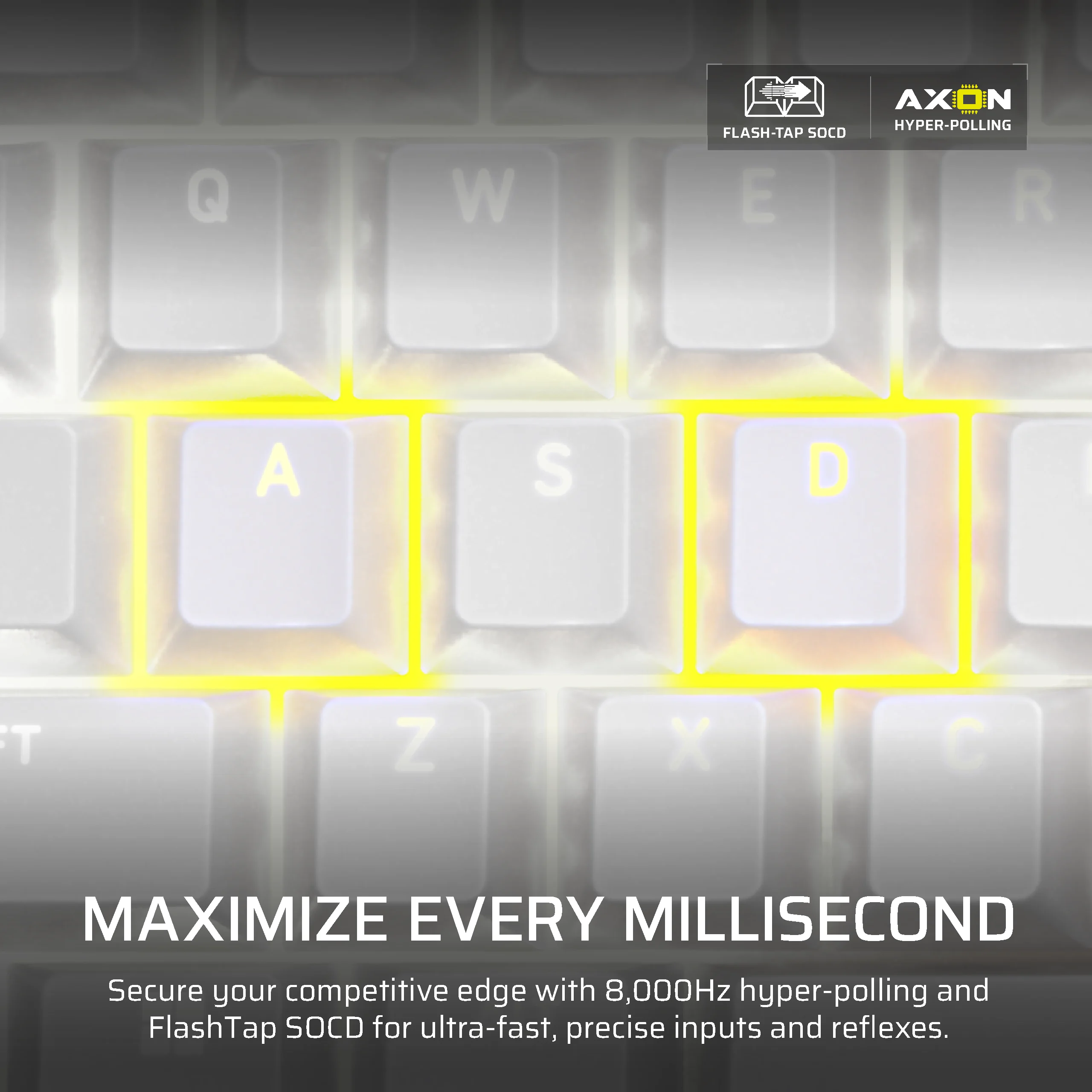 Corsair GALLEON 100 SD Stream Deck-Integrated Mechanical Keyboard (UK) - White thumbnail 8