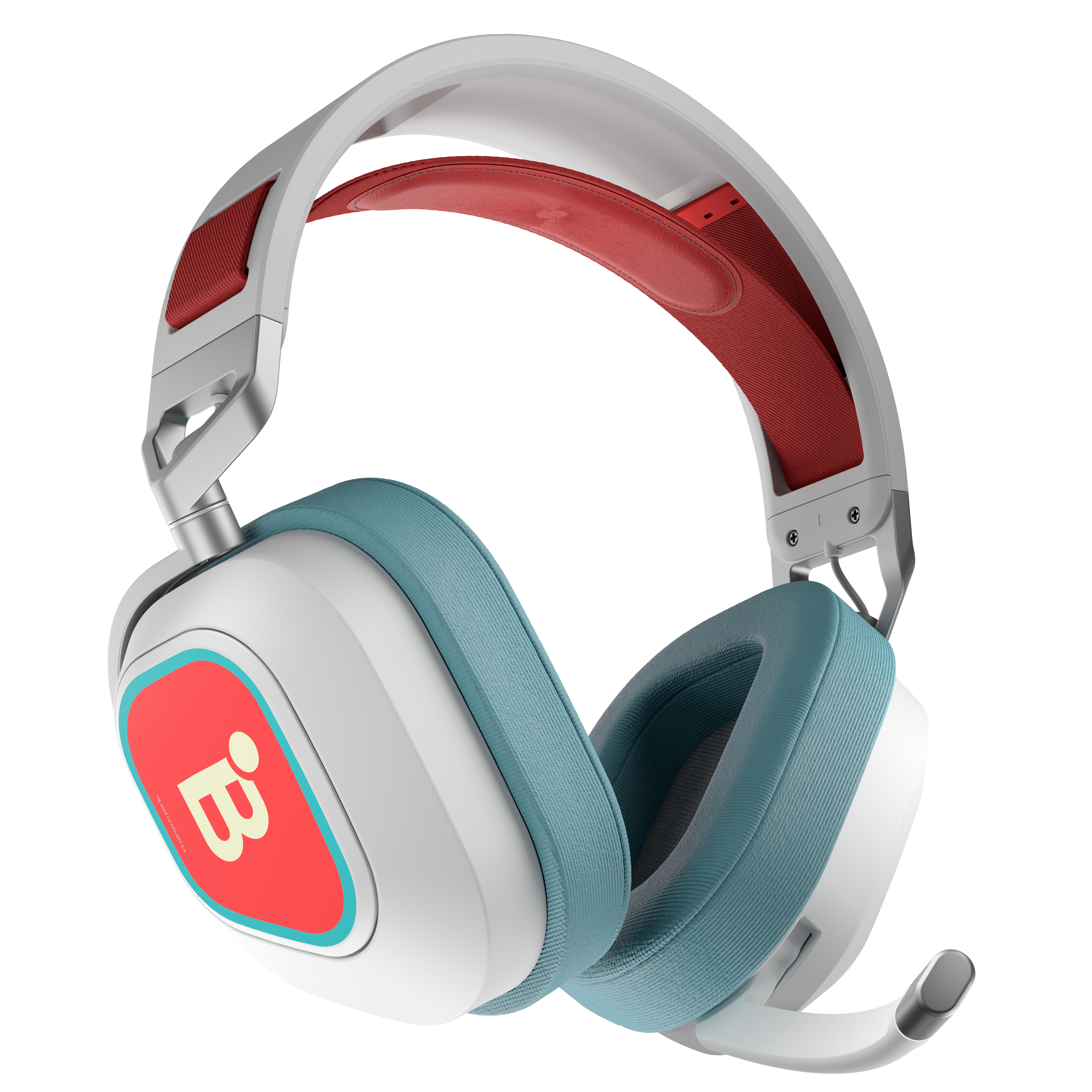 Гарнитура Corsair HS80 Wireless Premium Gaming Headset - Cyberpunk: Edgerunners 2 Edition — фото 2