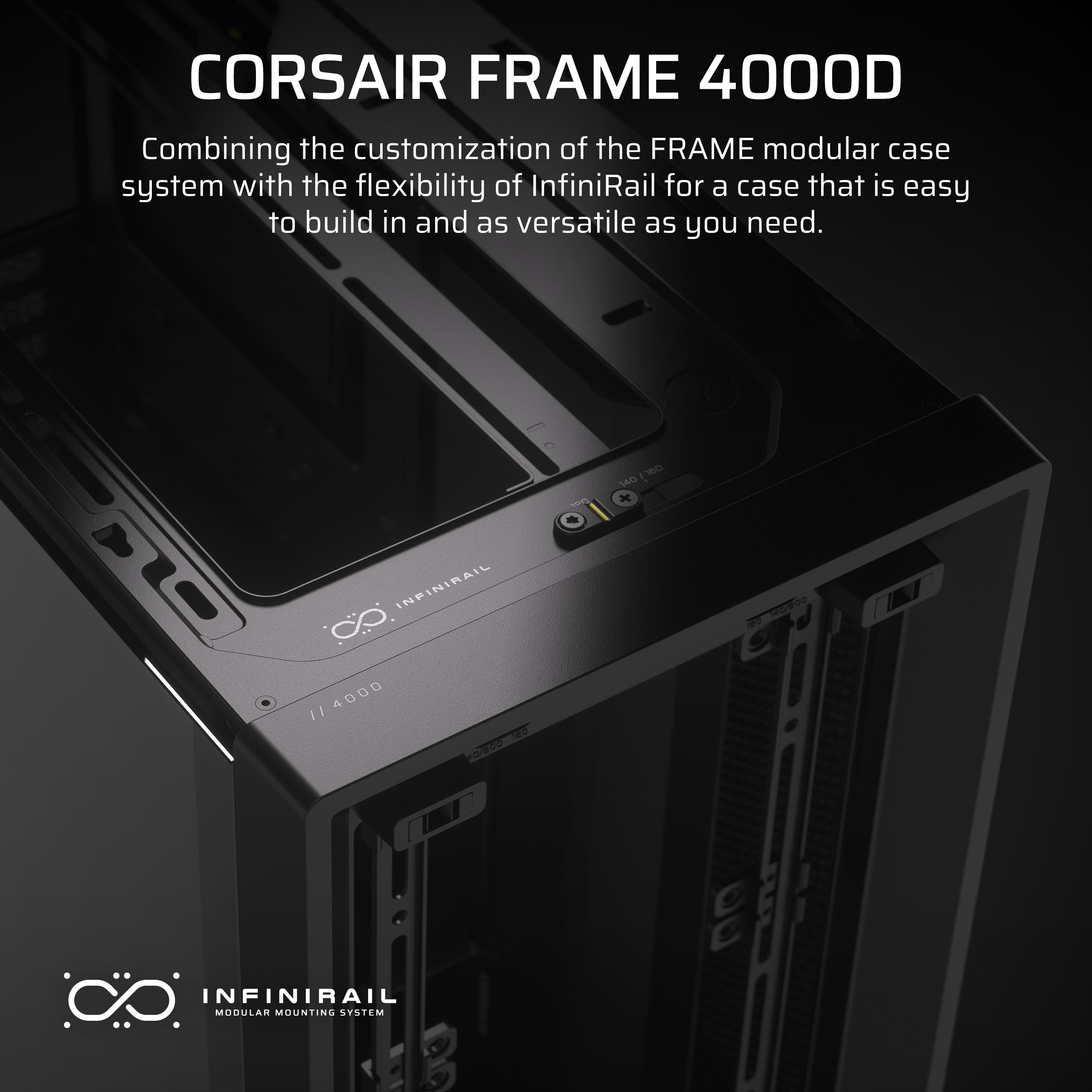 FRAME 4000D Modular Mid-Tower PC Case
