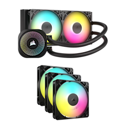Nautilus 240 RGB CPU Cooler And RS120 RGB Triple Fan Bundle