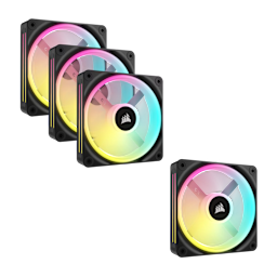 iCUE LINK QX120 RGB Quadruple Fan Bundle