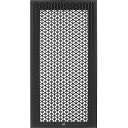 3000D Front Panel Replacement, Black