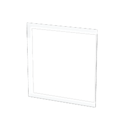 3500X Replacement Glass Side Panel, Black