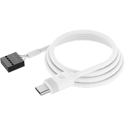 iCUE LINK LCD AIO USB-C Cable, White