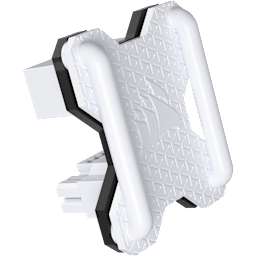 PCIe 5.1 180° 12V-2x6 GPU Power Bridge Style A - White