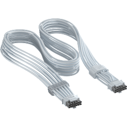 CORSAIR ThermalProtect PCIe 5.1 600W 12V-2x6 Cable - White