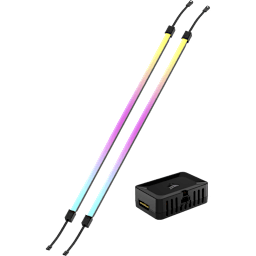 iCUE LINK LS430 Aurora RGB Light Strips - 430mm Kit