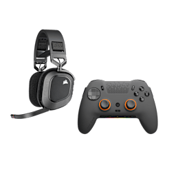 SCUF ENVISION Pro Wireless Controller and HS80 MAX Wireless Headset Gaming Bundle (Revival Series)