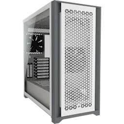 5000D AIRFLOW Tempered Glass Mid-Tower ATX PC Case — White