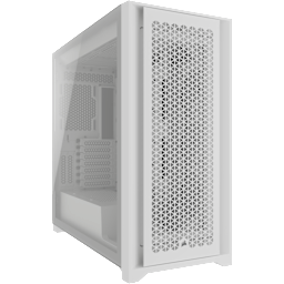 5000D CORE AIRFLOW Mid-Tower ATX PC Case — White