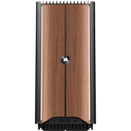 CORSAIR ONE i500 PC - Wood Dark: Liquid Cooled Intel Core i9-14900F and GeForce RTX 4080 Super, 2TB M.2 SSD, 32GB DDR5, Win11 Home