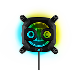 Hydro X Series XC7 RGB PRO CPU Water Block (1700/1200/AM5/AM4) — Black