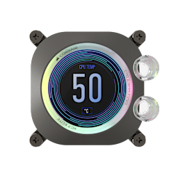 iCUE XC7 RGB ELITE LCD CPU Water Block - Stealth Gray