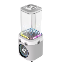 iCUE LINK XD6 RGB ELITE LCD Pump/Reservoir Combo - White