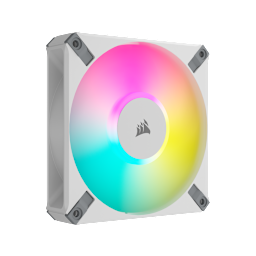 iCUE AF120 RGB ELITE 120mm PWM Fan - White (Revival Series)