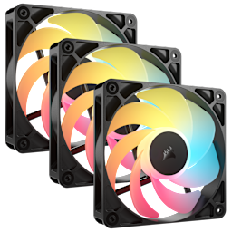 RS120-R ARGB 120mm PWM Reverse Fans Triple Pack
