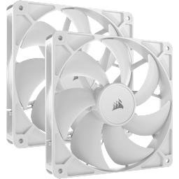 RS140 140mm PWM Fans - Dual Pack - White