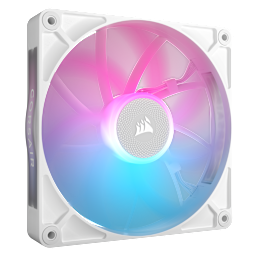 iCUE LINK RX140 RGB 140mm PWM Single Fan Expansion - White
