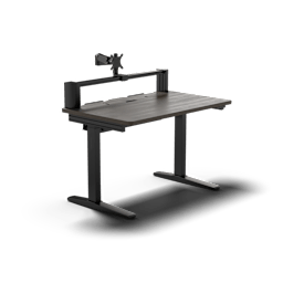 Platform:4 Elevate Desk - Wood, Dark Walnut Stain