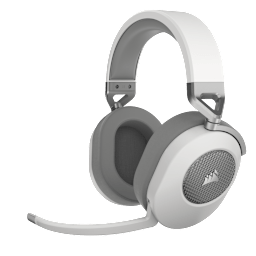 HS65 WIRELESS Gaming Headset — White (EU)