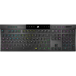 K100 AIR WIRELESS RGB Ultra-Thin Mechanical Gaming Keyboard - CHERRY MX Ultra Low Profile Tactile