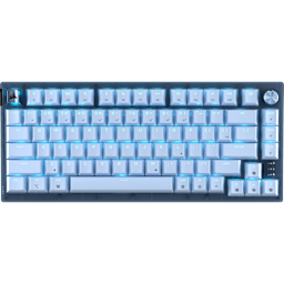 K65 PLUS 75% RGB Mechanical Gaming Keyboard – Glacier Blue