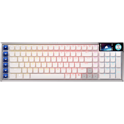 VANGUARD AIR 99 WIRELESS Optical-Mechanical Gaming Keyboard - White